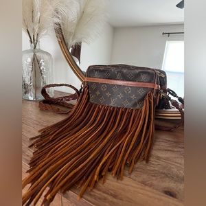 Fringe Louis Vuitton Vintage Boho Bags
